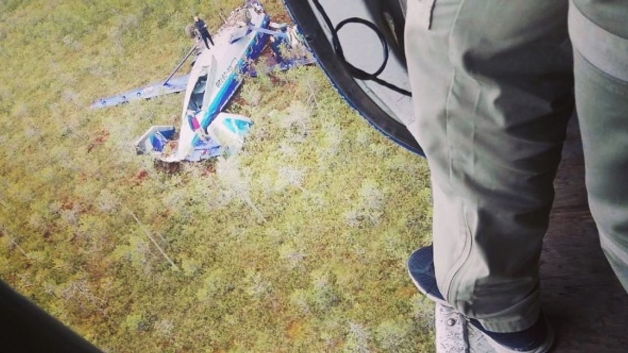 Rusya'da kaybolan uçaktan ilk görüntüler