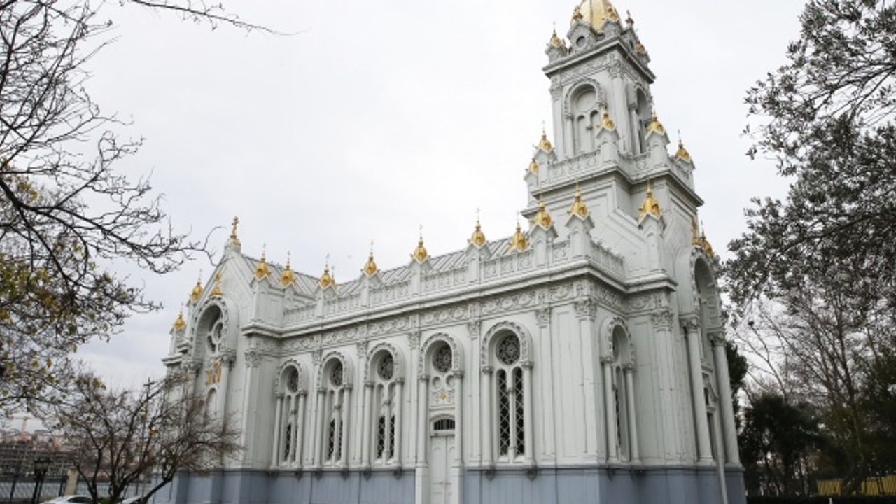Dünyanın tek demir Ortodoks kilisesi İstanbul'da
