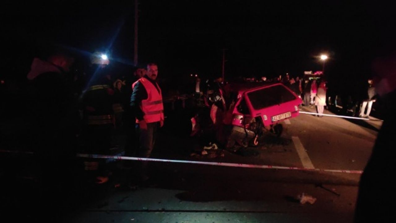 Konya'daki feci kazada 2 kişi öldü!