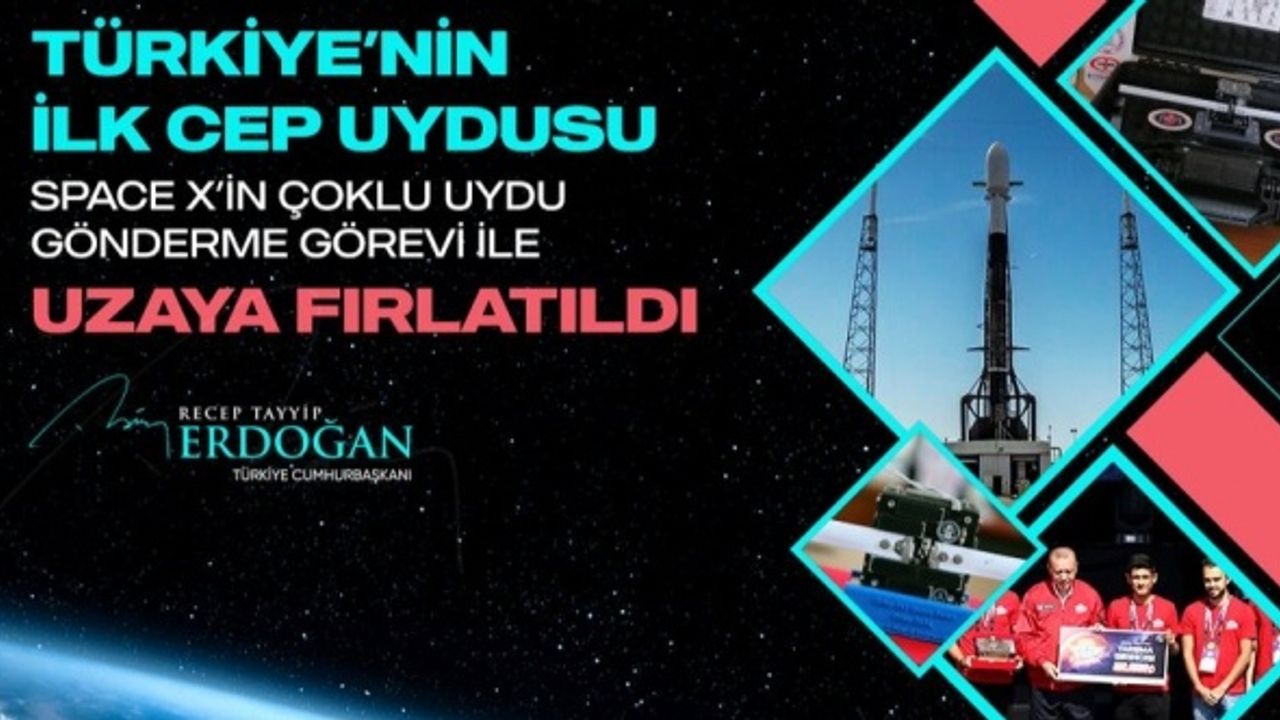Türkiye'nin ilk cep uydusundan ilk sinyal alındı