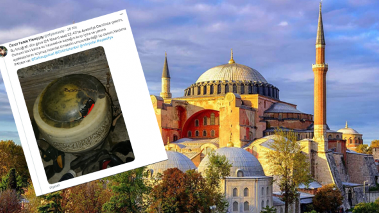 İstanbul Valiliği'nden 'Ayasofya'da tahribat' haberlerine yalanlama