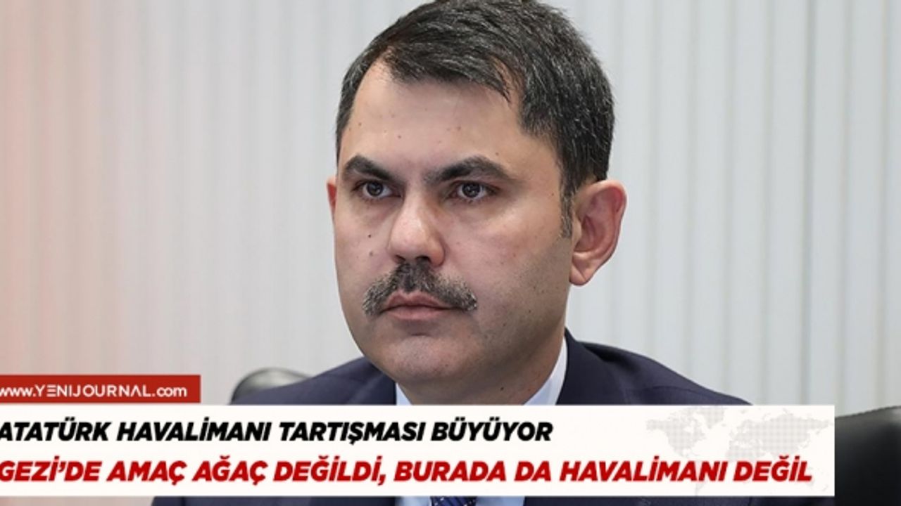 Murat Kurum'dan Atatürk Havalimanı açıklaması
