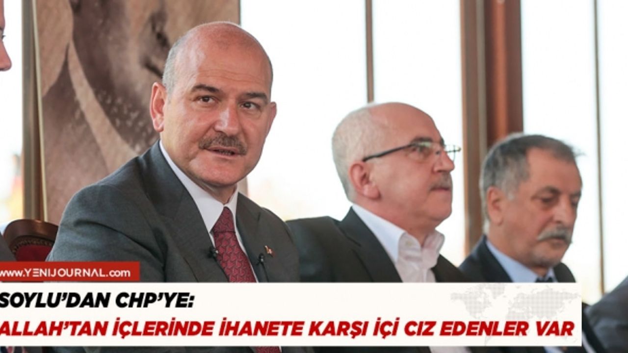 Soylu'dan Kılıçdaroğlu ve CHP'ye sert sözler