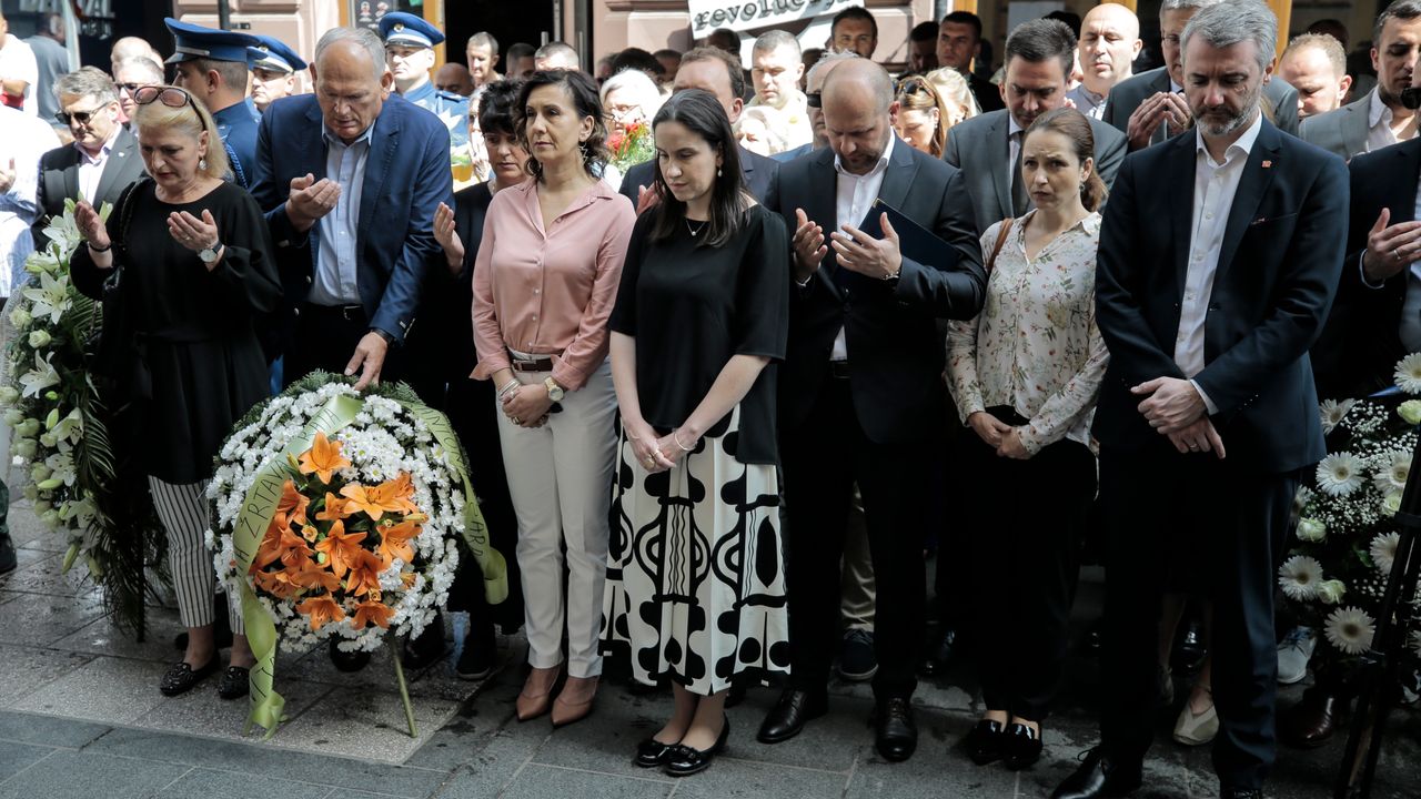 Saraybosna'da 'Ferhadiye Katliamı' kurbanları anıldı