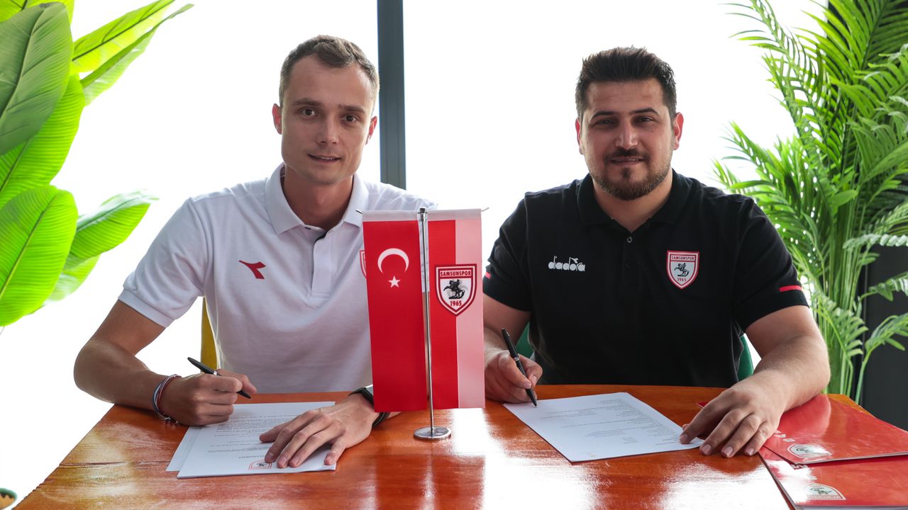Samsunspor'da beklenen transfer gerçekleşti