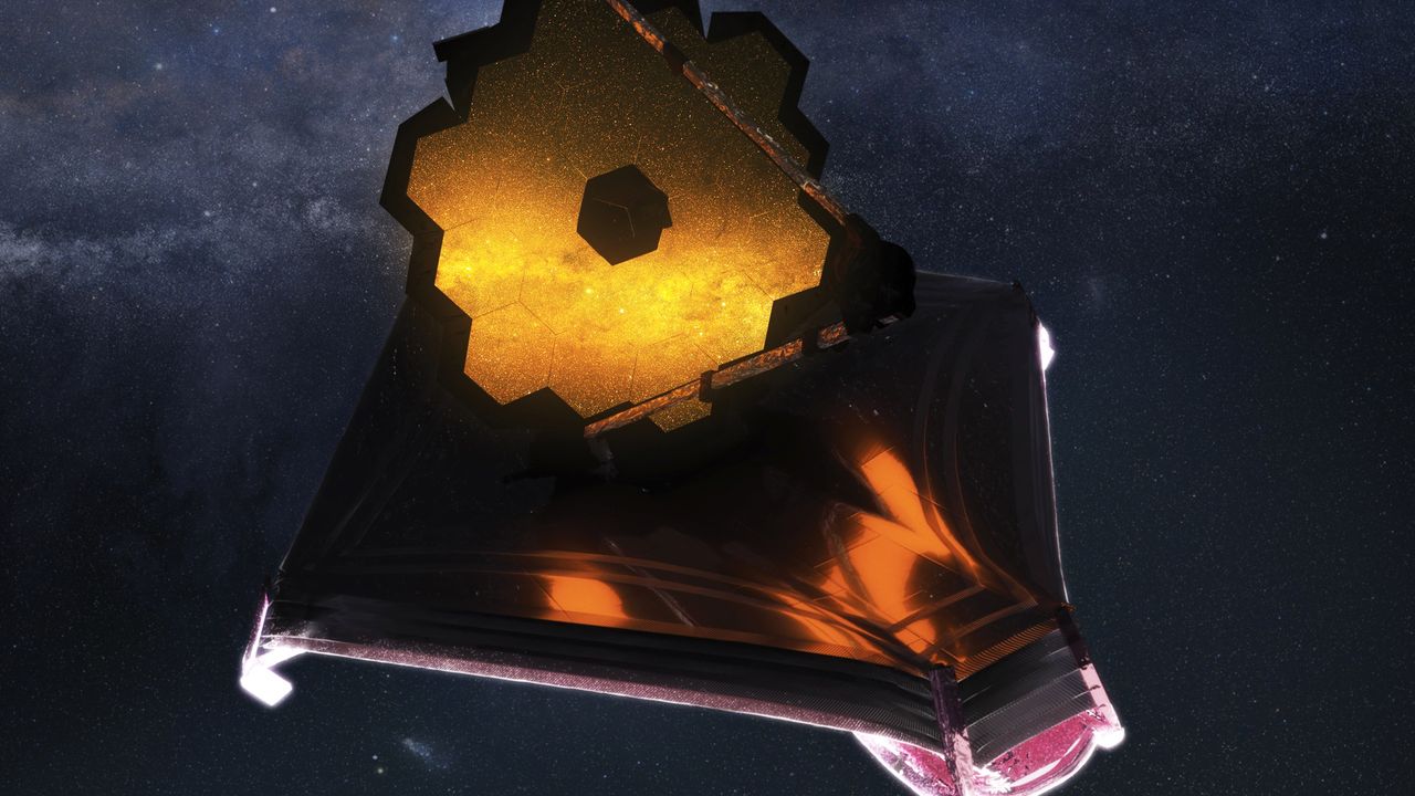 Kaya parçası, James Webb Uzay Teleskopuna çarptı