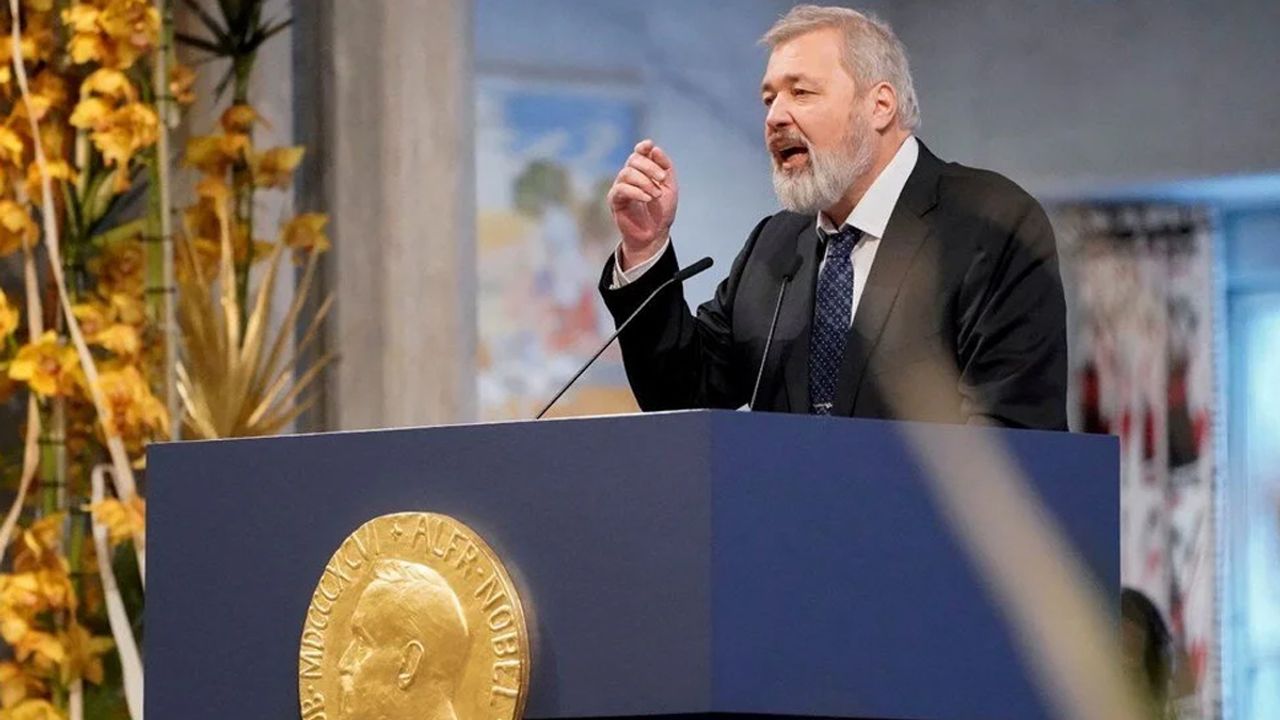 Nobel ödülünü Ukrayna için sattı