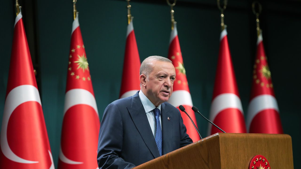 Cumhurbaşkanı Erdoğan, Kabine sonrası konuşuyor