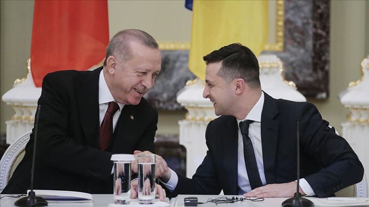 Erdoğan, Zelenskiy ile tahıl koridorunu görüştü