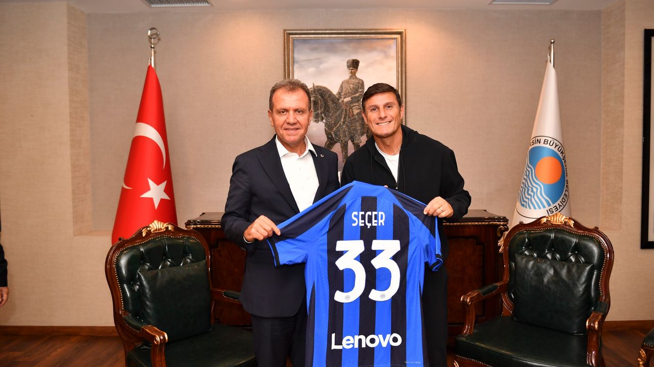 Inter Kulübü Başkan Yardımcısı Zanetti Mersin'de