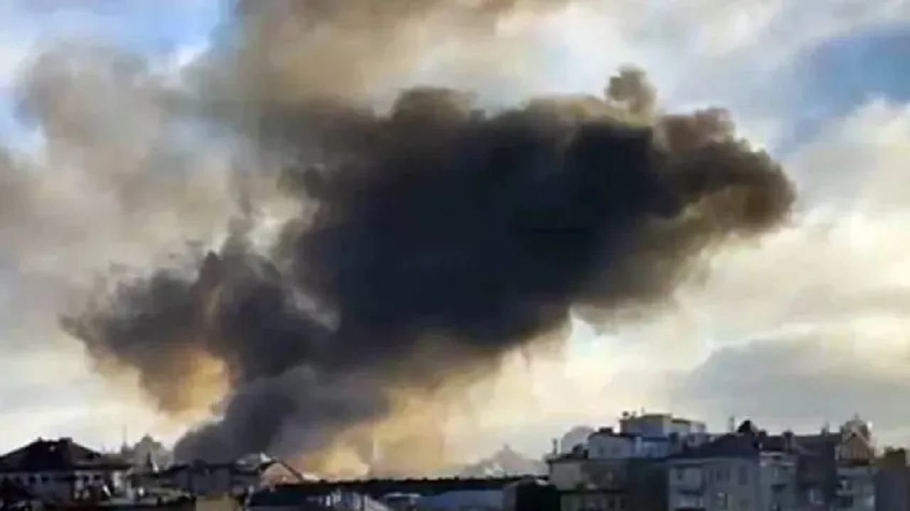 Rusya yeniden saldırdı: Kiev'de patlamalar