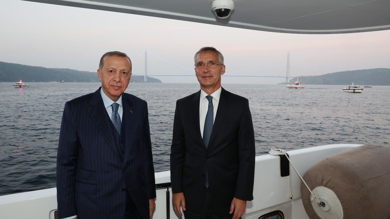 Cumhurbaşkanı Erdoğan, NATO Genel Sekreterini kabul etti