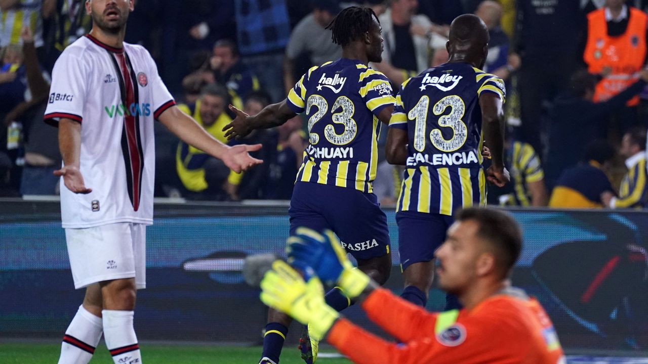 En gollü maç Fenerbahçe'nin!