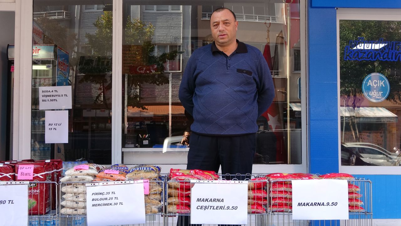 Kırtasiyeciden zincir markete tepki: Gıda maddesi satıyor!