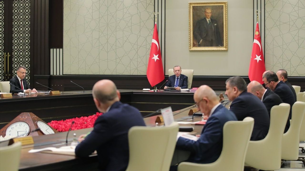Cumhurbaşkanlığı Kabinesi Erdoğan başkanlığında toplandı