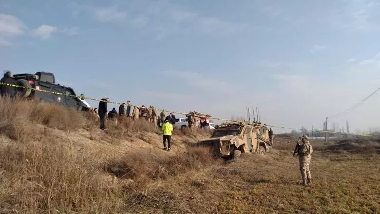 Iğdır'da askeri araç devrildi