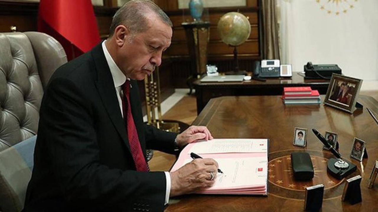 Erdoğan yeni atamalara imza attı!