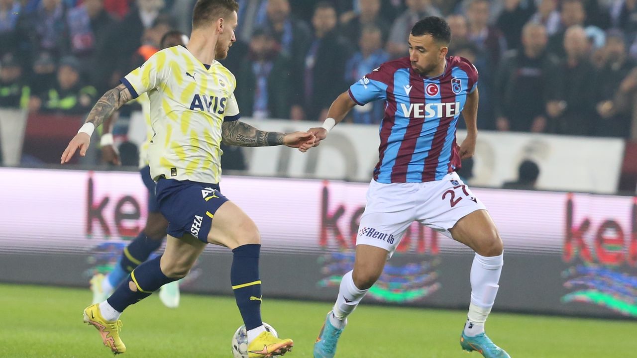 Trabzonspor'dan 10 kişilik Fener'e 2 gol