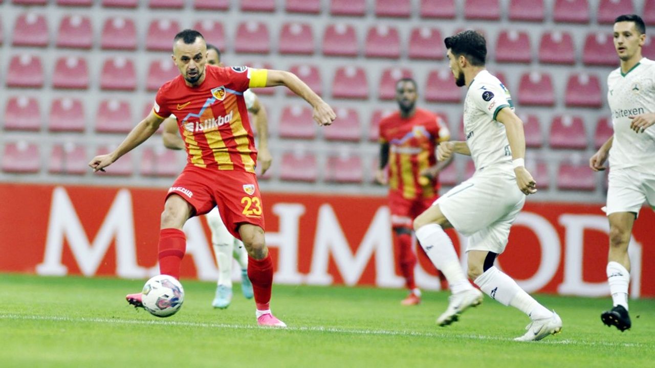 Giresunspor ile Kayserispor 8. kez karşı karşıya