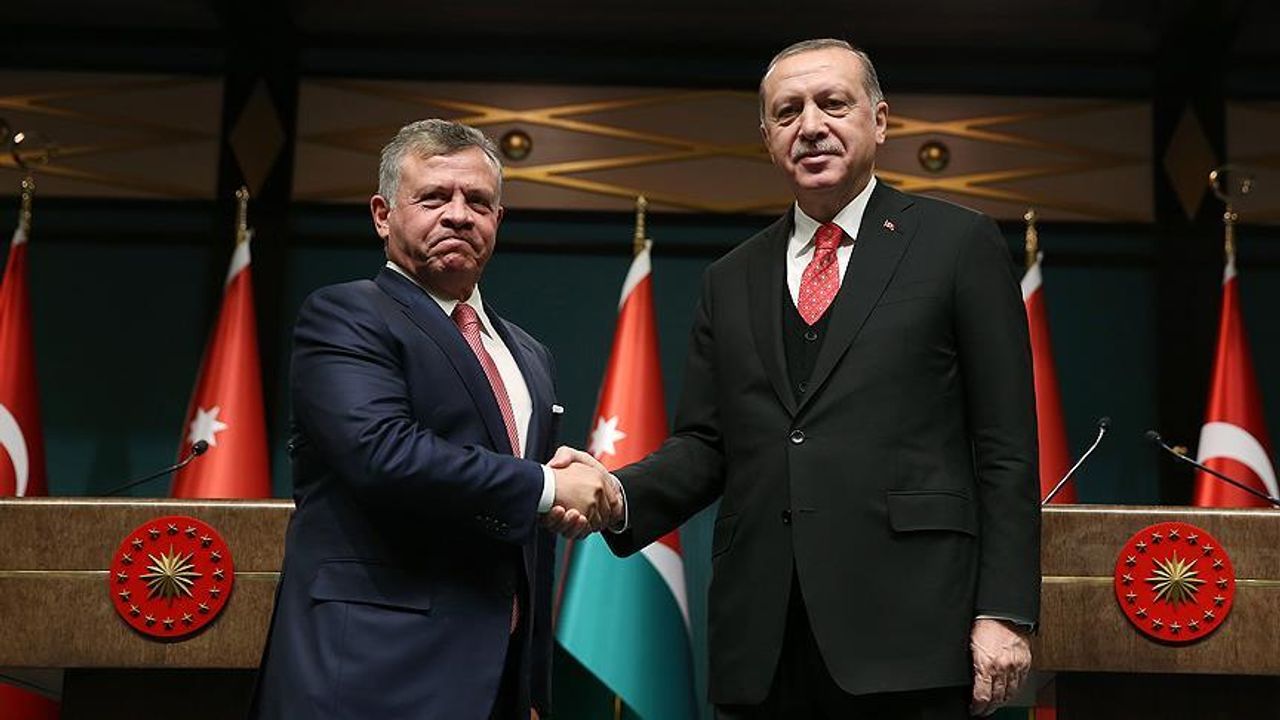 Ürdün Kralı 2. Abdullah'tan Erdoğan'a "geçmiş olsun" telefonu