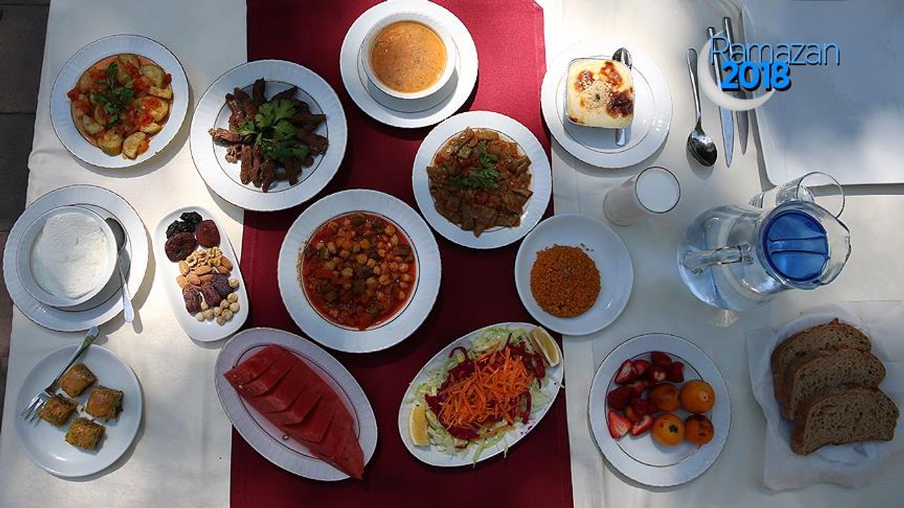 Ramazan'da dengeli beslenme önerileri