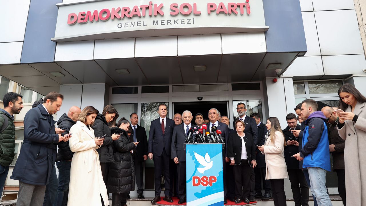 AK Parti DSP'ye teklifle gitti; DSP sıcak baktı!