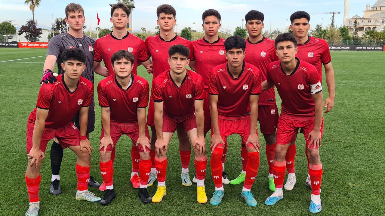 U17 Elit A Ligi'nde şampiyon Sivasspor