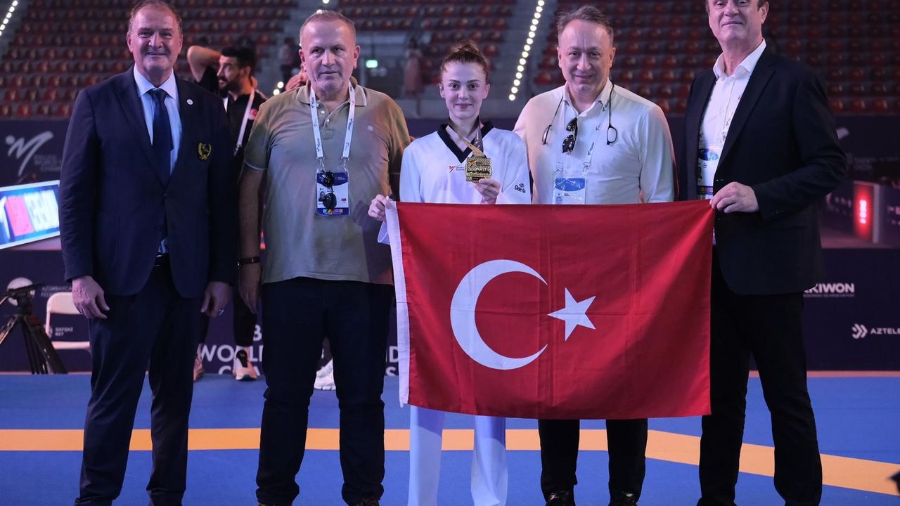 Merve Dinçel, dünya tekvando şampiyonu oldu