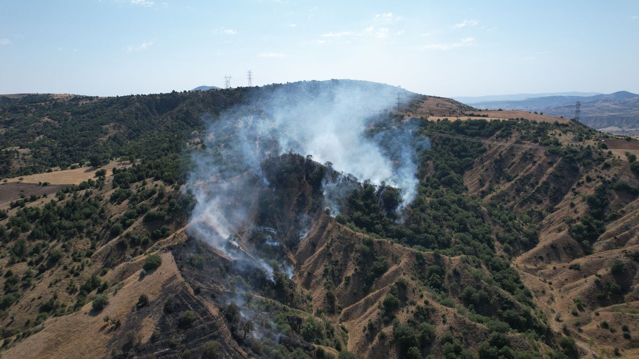 Bolu'da yangın devam ediyor