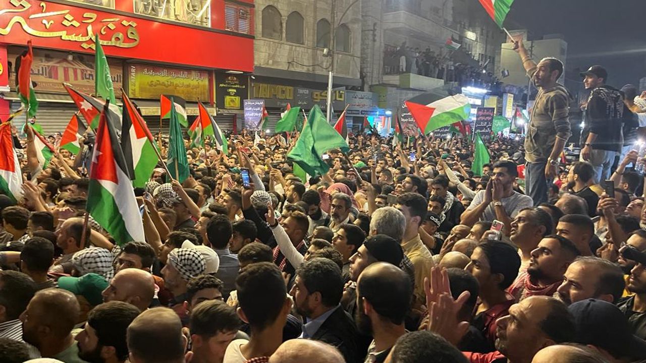 Ürdün'den Filistin'e destek