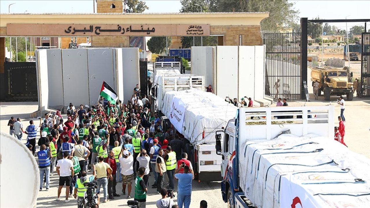 İsrail Gazze'ye insani yardım girişlerine engel oluyor!