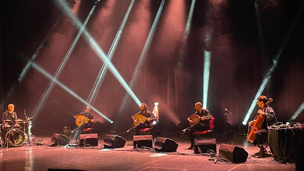 Filistinli müzik grubu İstanbul'da sahne aldı!