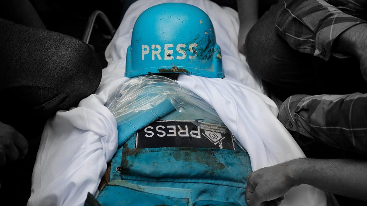 Gazze'de 46 gazeteci öldü!