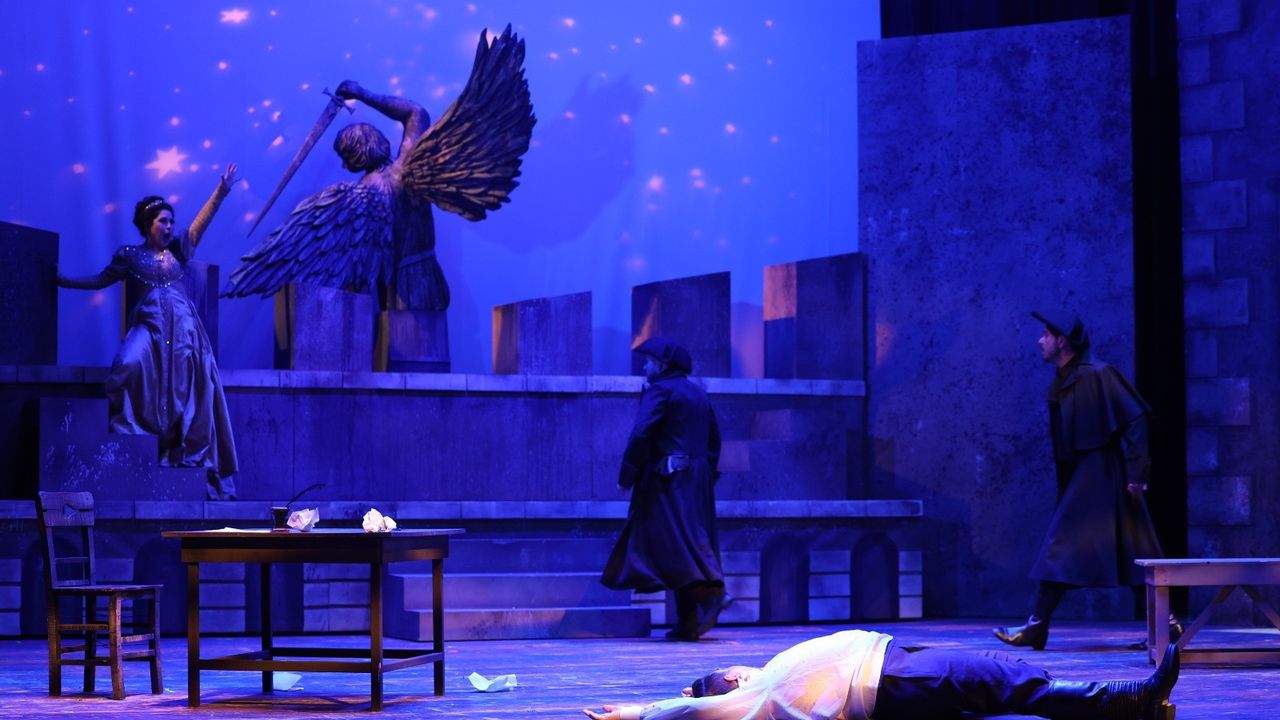 Dünyaca ünlü Tosca operası prömiyere hazırlanıyor