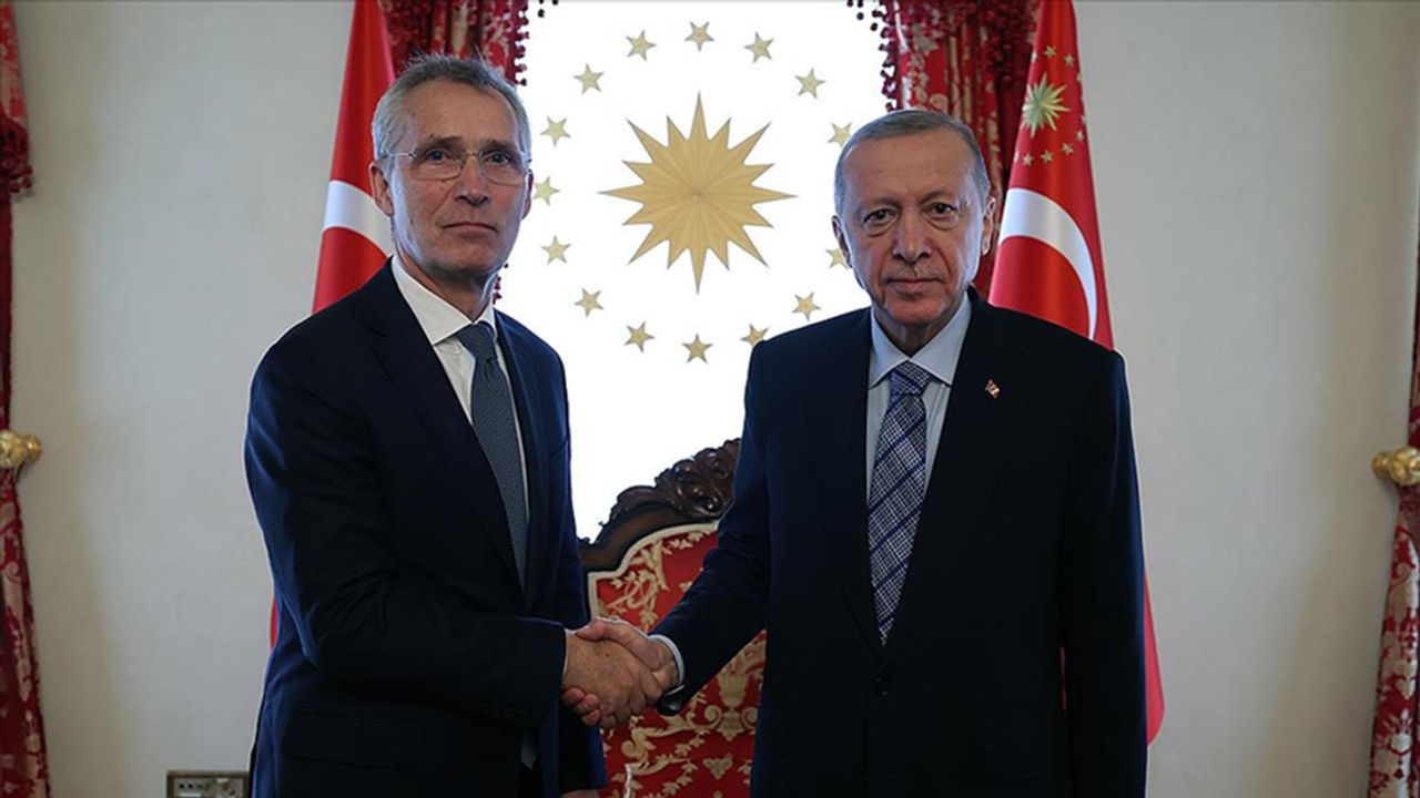 Erdoğan NATO Genel Sekreteriyle görüştü!