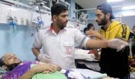 Filistin Kızılayı 70 kadar yaralıyı Avrupa Hastanesi'ne nakletti
