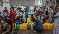 Gazze'nin kuzeyinde su krizi devam ediyor
