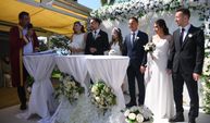 3 kardeş aynı gün nikah masasına oturdu