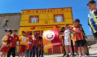 Galatasaraylı taraftar evine 5. yıldızı da taktı