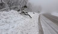 Kütahya'da kar kalınlığı 60 santimetreye ulaştı
