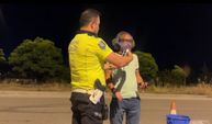 Polislere selam vermeye gitti, 3.28 promil alkollü çıktı!