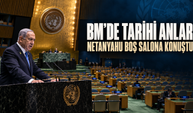 Netanyahu BM'de boş koltuklara konuştu