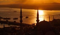 İstanbul'da gün doğumu güzelliği