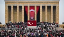 Cumhuriyet'in 103. yıl dönümünde vatandaşlar Anıtkabir'e akın etti!