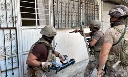 200 polisle terör örgütü DEAŞ'a şafak operasyonu