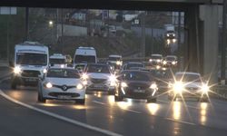 İstanbul'da 9 günlük tatil trafiği başladı