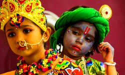Hindistan'da Janmashtami festivali!