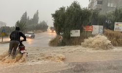 Kuvvetli yağış Bursa'yı vurdu!