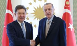 Cumhurbaşkanı Erdoğan, Gazprom Başkanı Miller'ı kabul etti