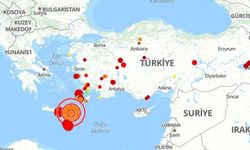 Akdeniz'de 4,4 büyüklüğünde deprem